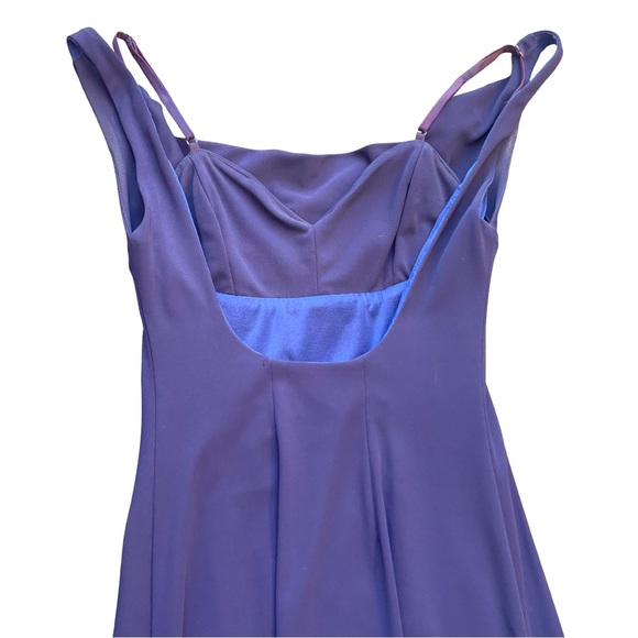 Nicole Miller Navy Formal Dress Sz 2 - Picture 5 of 7